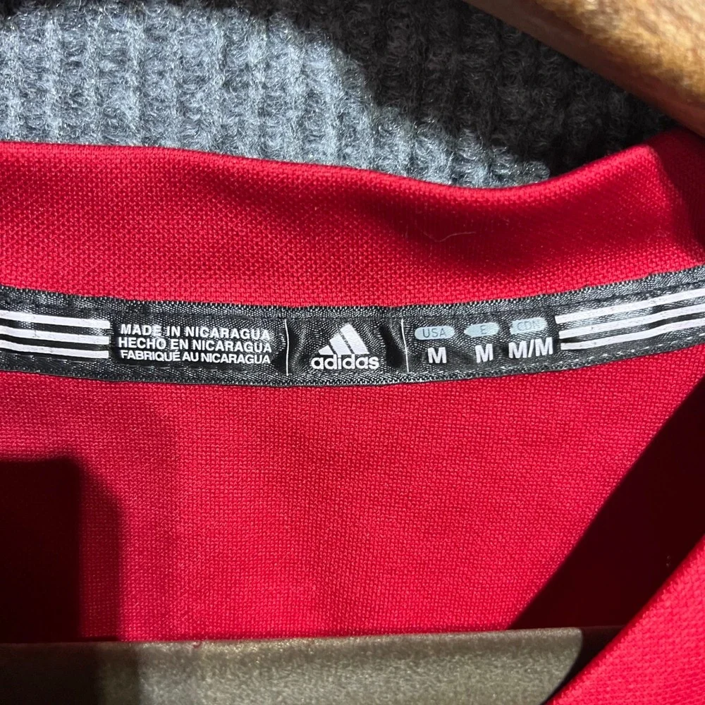 Adidas Nebraska Huskers Football Jersey Mens Medium Red NCAA Number 1 Mesh Shirt